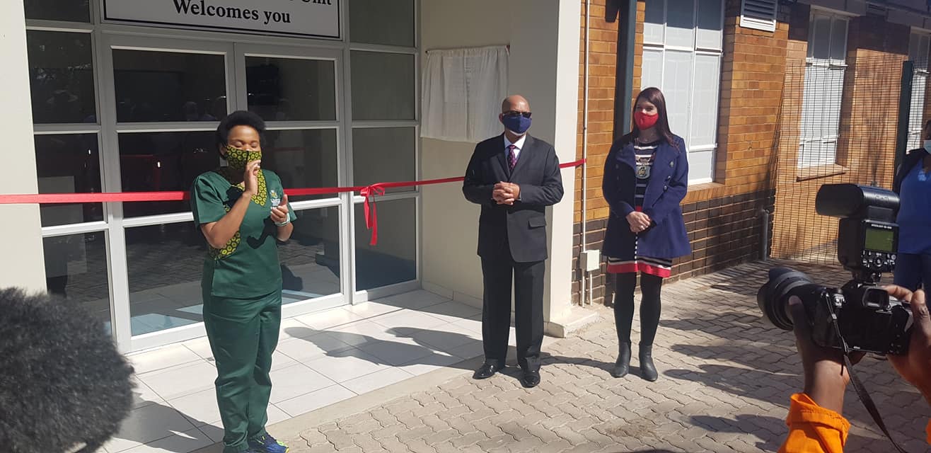 Limpopo unveils high care facility for COVID19 patients Lephalale